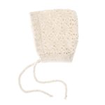Capota Tricot Calada Bebe Beige