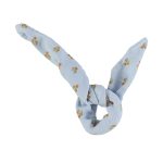 Bandana Azul Cielo Florecitas