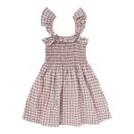 Vestido Cuadritos Rosa