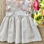 Vestido liberty volante vichy