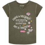 Camiseta verde kaki