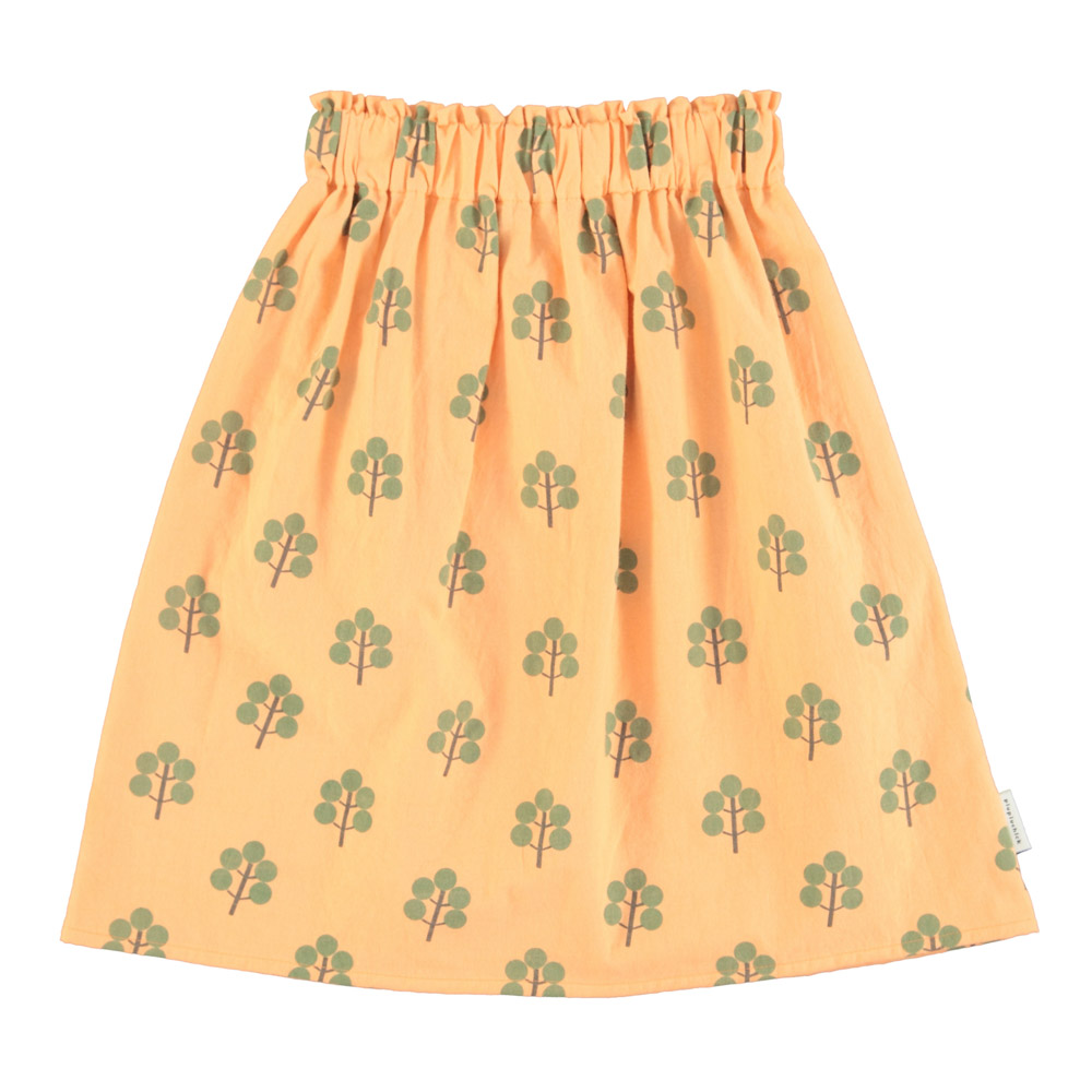 long skirt peach w green trees piupiuchick 1