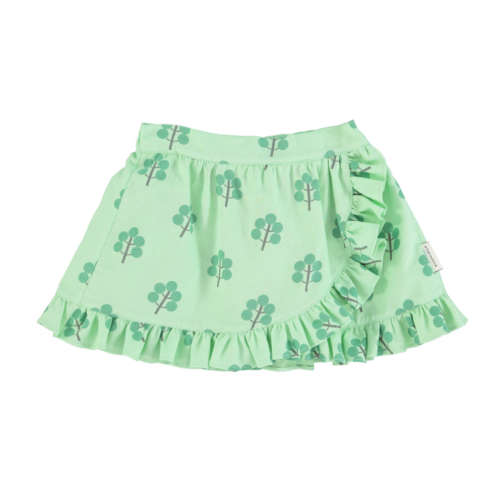 short skirt w ruffles green w green trees piupiuchick 1