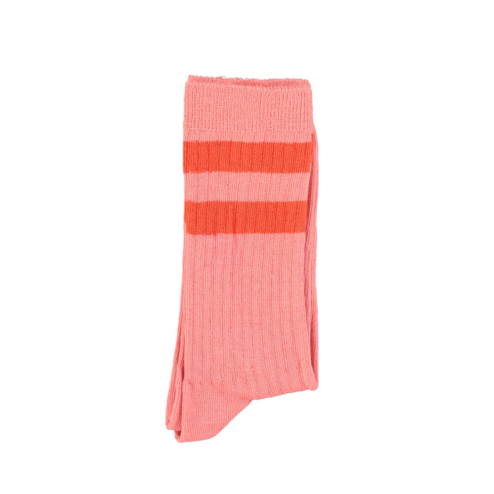 socks pink w orange stripes piupiuchick 2