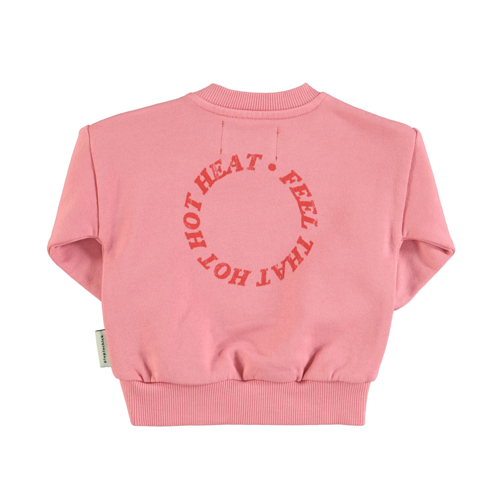 sweatshirt pink w heart print piupiuchick baby 3