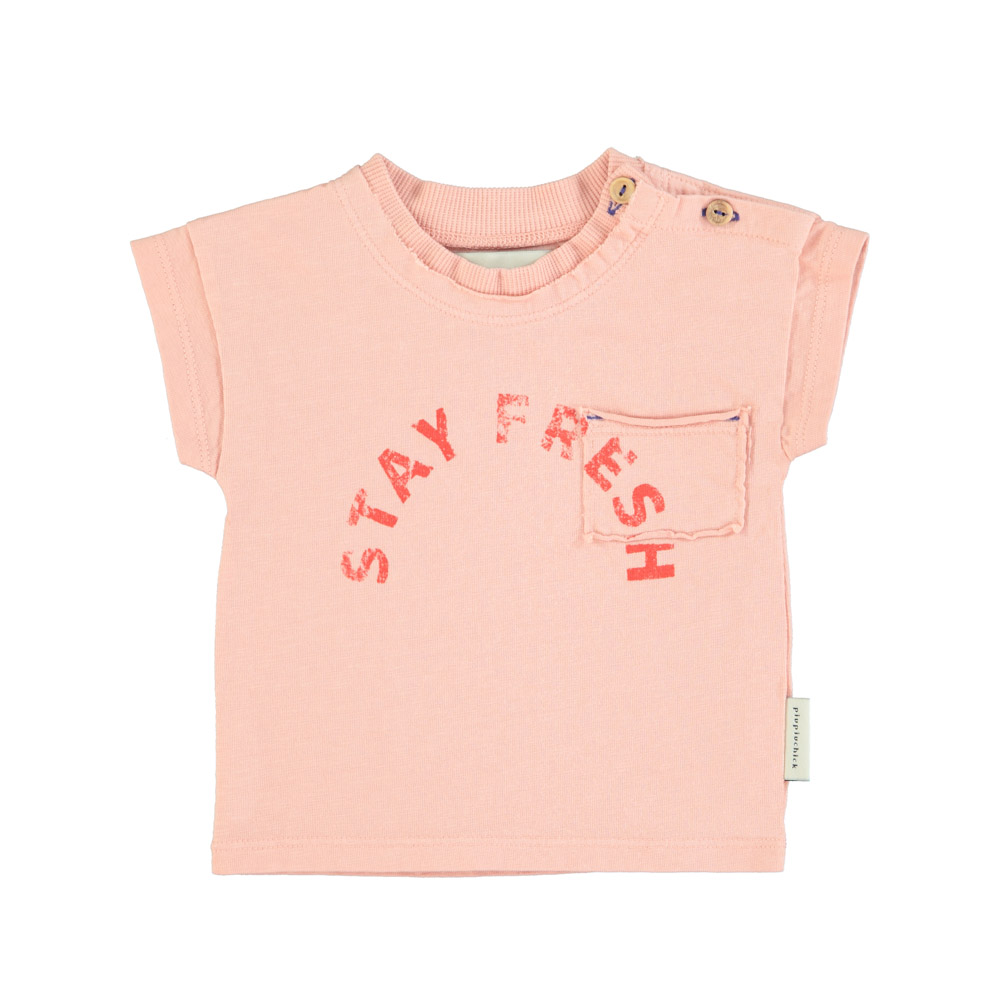 tshirt light pink w 22stay fresh22 print piupiuchick baby 1