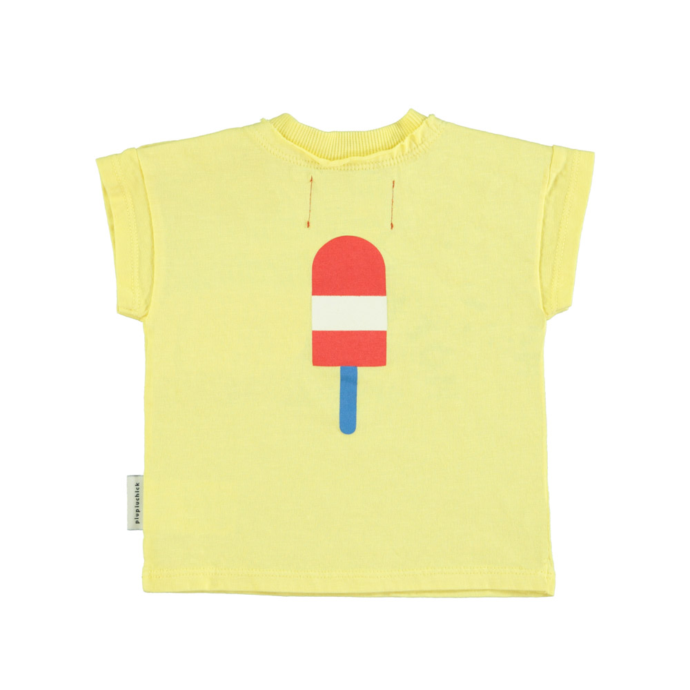 tshirt yellow w ice cream print piupiuchick baby 2