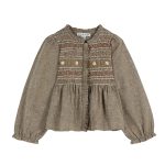 Camisa gris smock