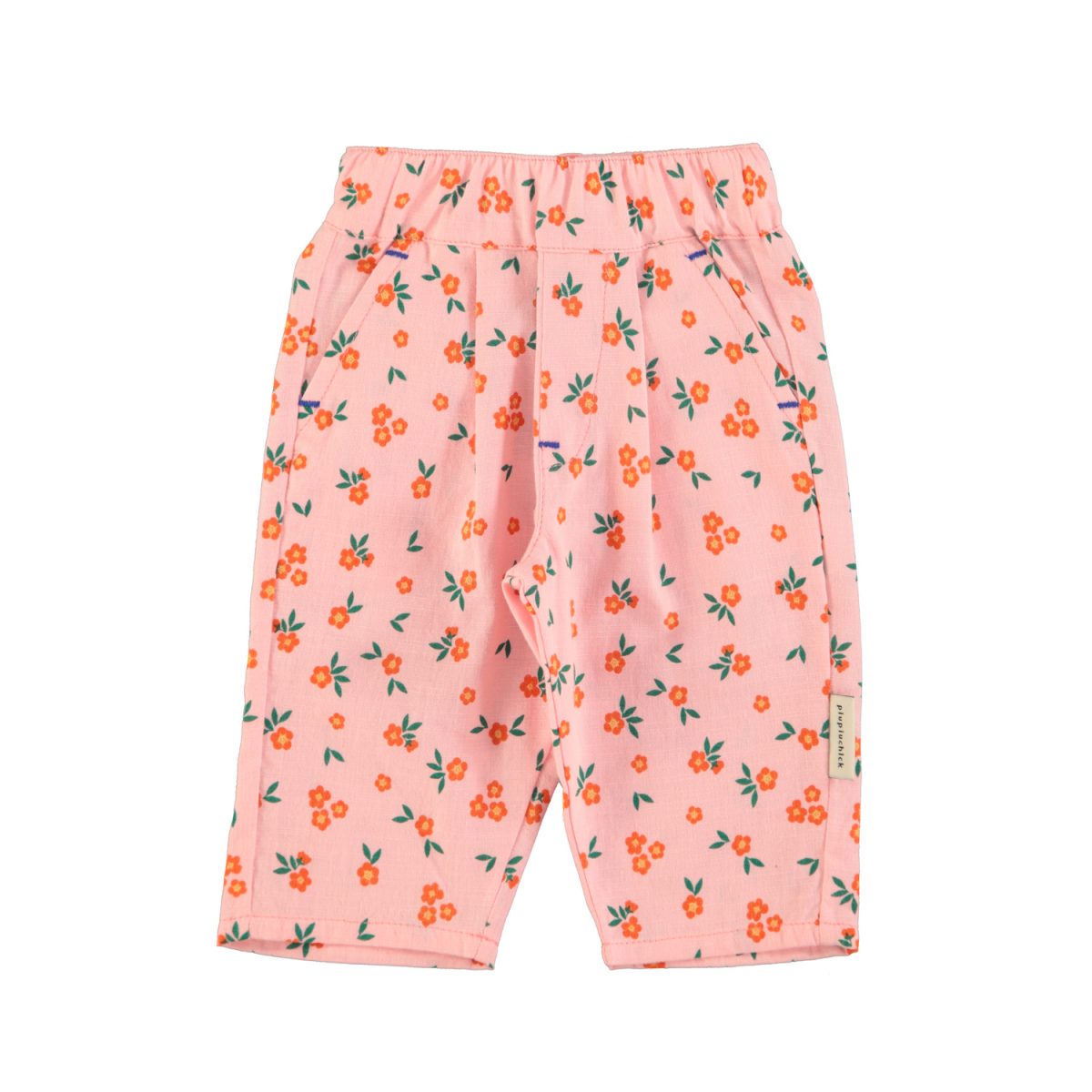 baby trousers pink flowers 1 1