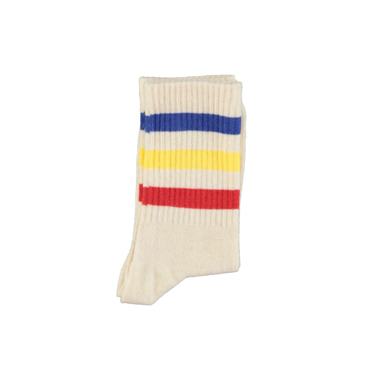 socks ecru w multicolor stripes 1