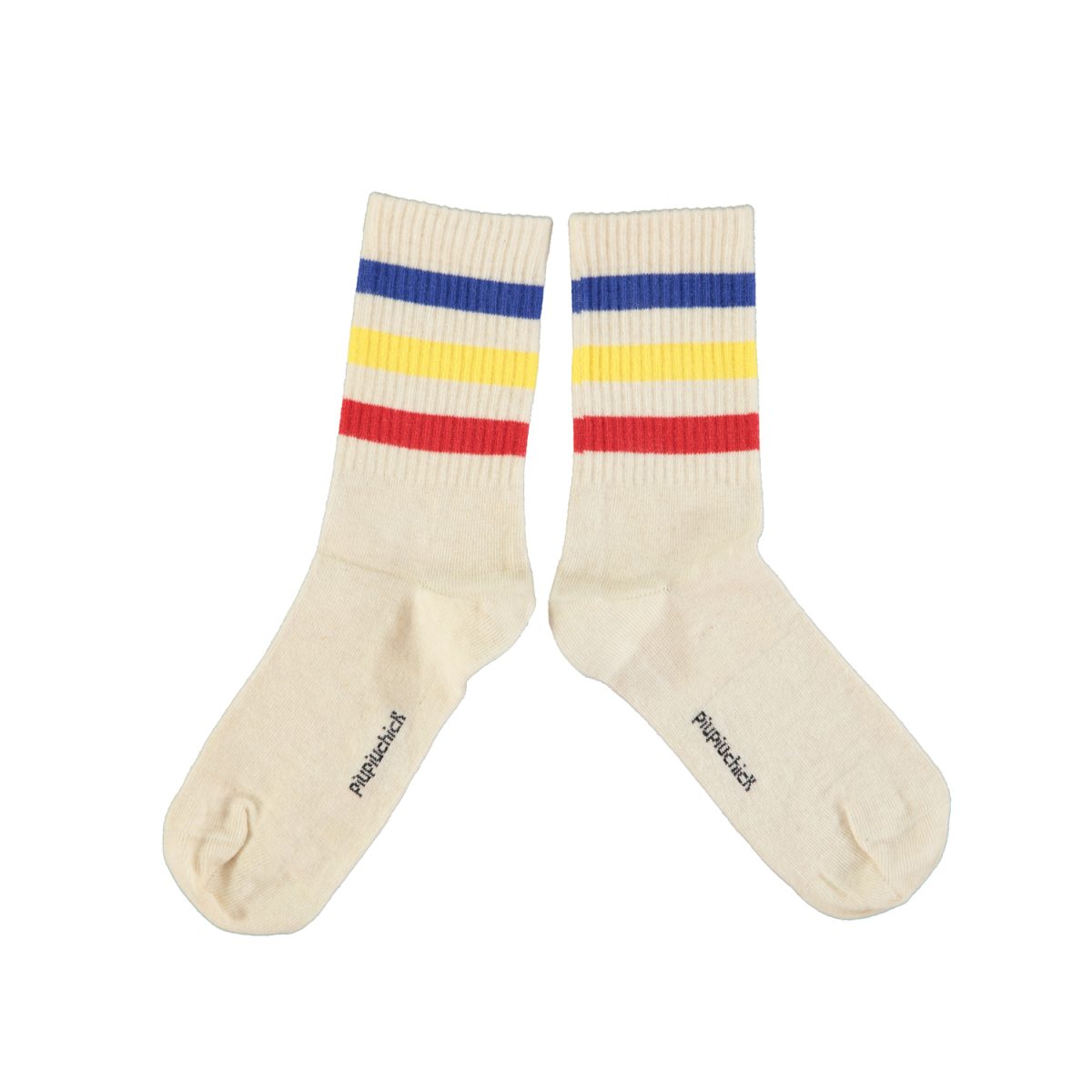 socks ecru w multicolor stripes 2