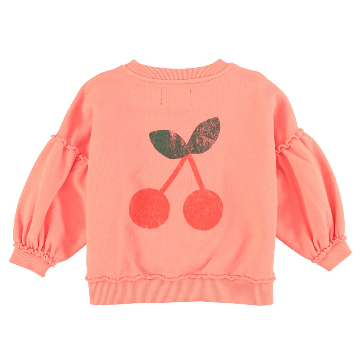 sweatshirt pink w 22senior22 print 2