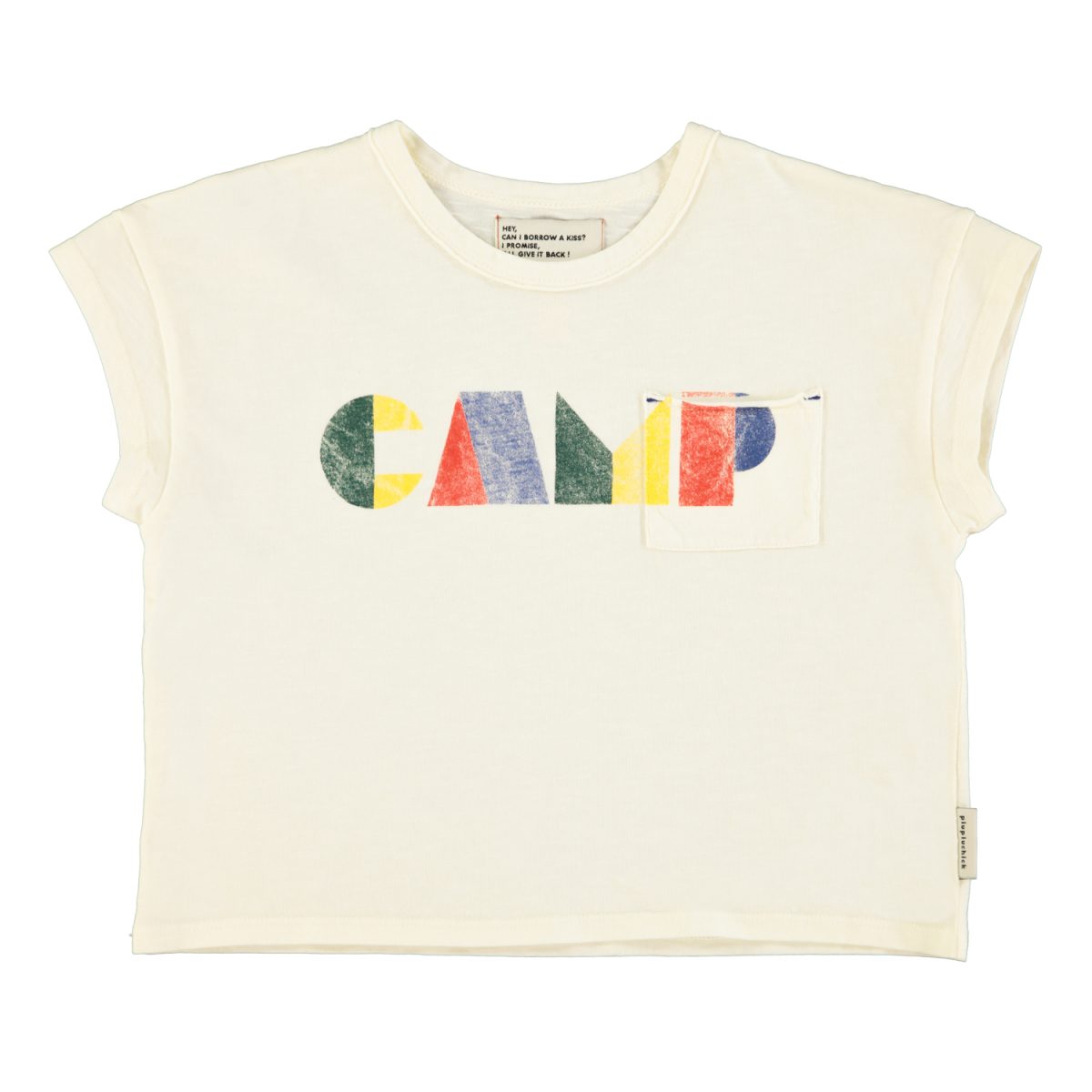 tshirt ecru w multicolor 22camp22 print 1