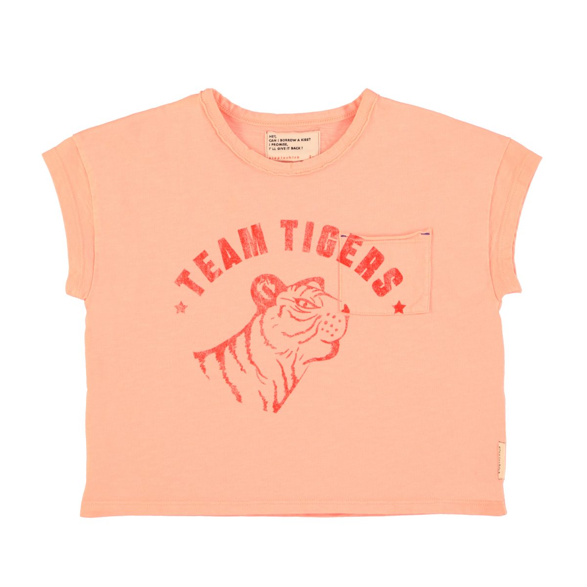 tshirt pink w tiger print 1