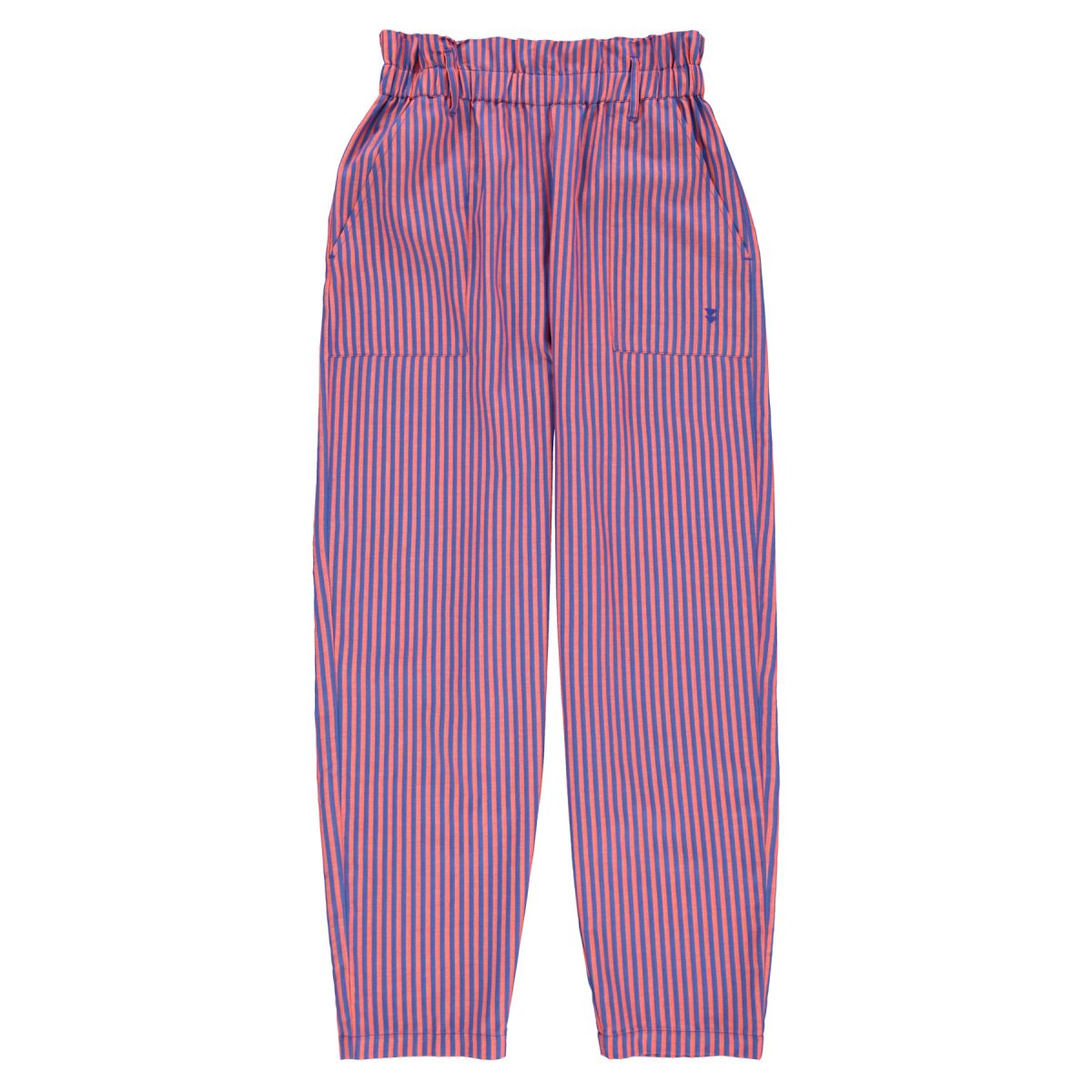 Trousers Blue orange stripes 1