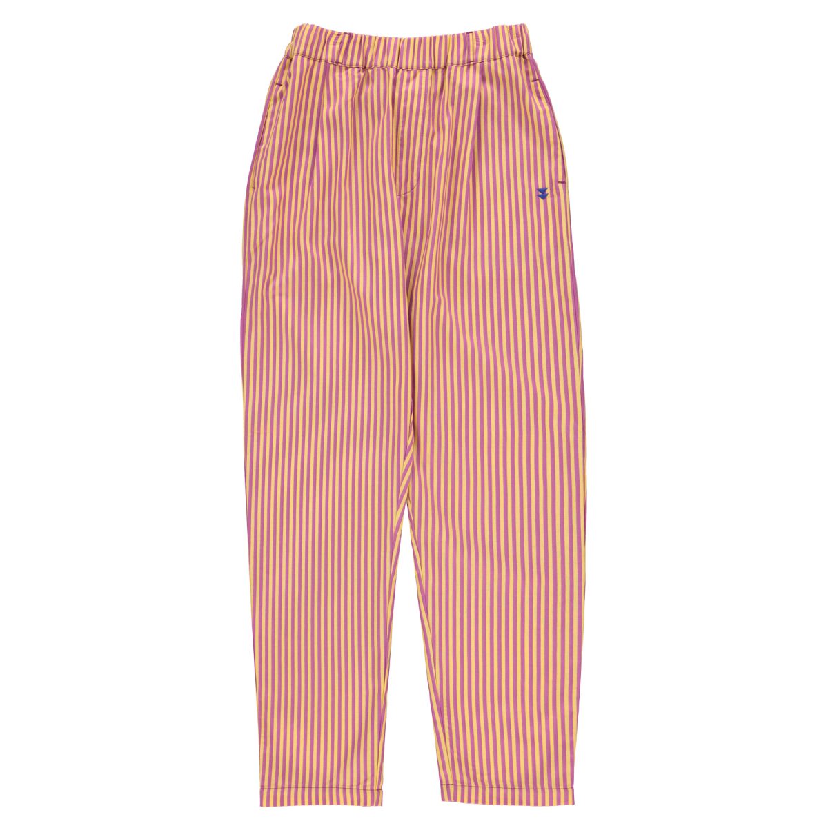 Trousers Yellow fuschia stripes 1