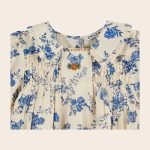 Vestido orquidea azul smock - Imagen 4