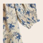 Vestido orquidea azul smock - Imagen 5