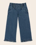 Pantalon vaquero bordado