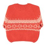 Jersey jacquard rojo - Imagen 2