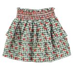 Falda estampado flores coral - Imagen 2