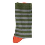 Calcetines verdes rallitas azules - Imagen 2