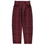 Pantalón estampando serpiente frambuesa