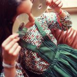 Camisa vichy flores coral - Imagen 6