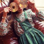 Camisa vichy flores coral - Imagen 7