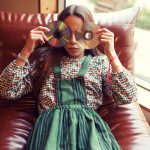 Camisa vichy flores coral - Imagen 9