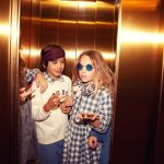 Short Dress vichy azul - Imagen 5