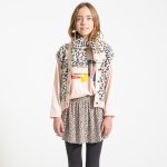 Falda animal print rosa palo - Imagen 3