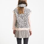 Falda animal print rosa palo - Imagen 4