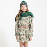 Falda estampado flores coral - Imagen 3