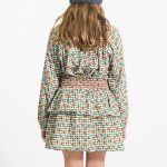 Falda estampado flores coral - Imagen 4