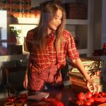 Pantalón estampando serpiente frambuesa - Imagen 6