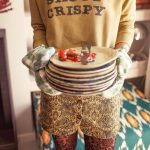 Falda amarilla estampado serpiente - Imagen 3