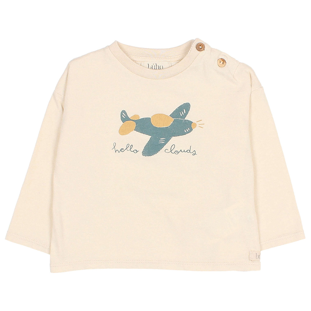 5947 IVORY Camiseta avión - Imagen 1