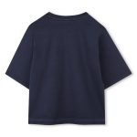 Camiseta estampada azul marino - Imagen 2