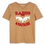 Camiseta estampada arena