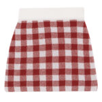 Mini falda punto vichy Russet