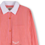 Vestido camisero rallas - Imagen 3