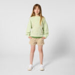 Sudadera verde lima Strass - Imagen 2