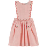 Vestido Vichy bordado cerezas