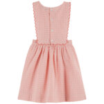 Vestido Vichy bordado cerezas - Imagen 3