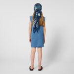 Vestido Denim strass - Imagen 3