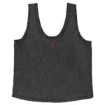 Camiseta sin mangas Lips Negra - Imagen 2