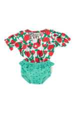 Camisa cuello marinero baby  flores - Imagen 3