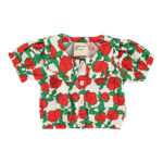 Camisa cuello marinero baby  flores