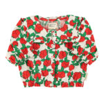 Camisa flores cuello marinero